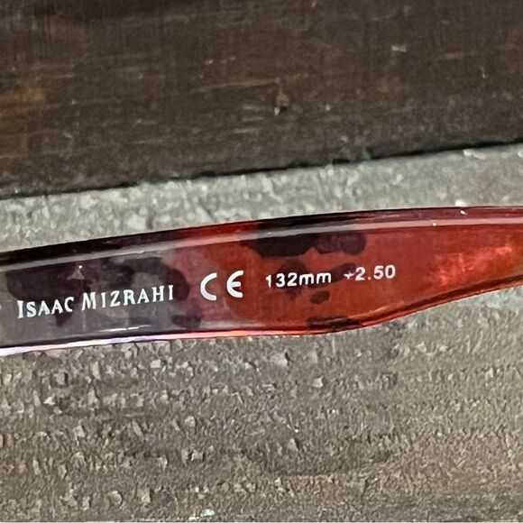 Isaac Mizrahi Magnified Reading Glasses - Picture 5 of 6